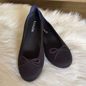 Rothy's The Ballet Flat size 9.5 Black